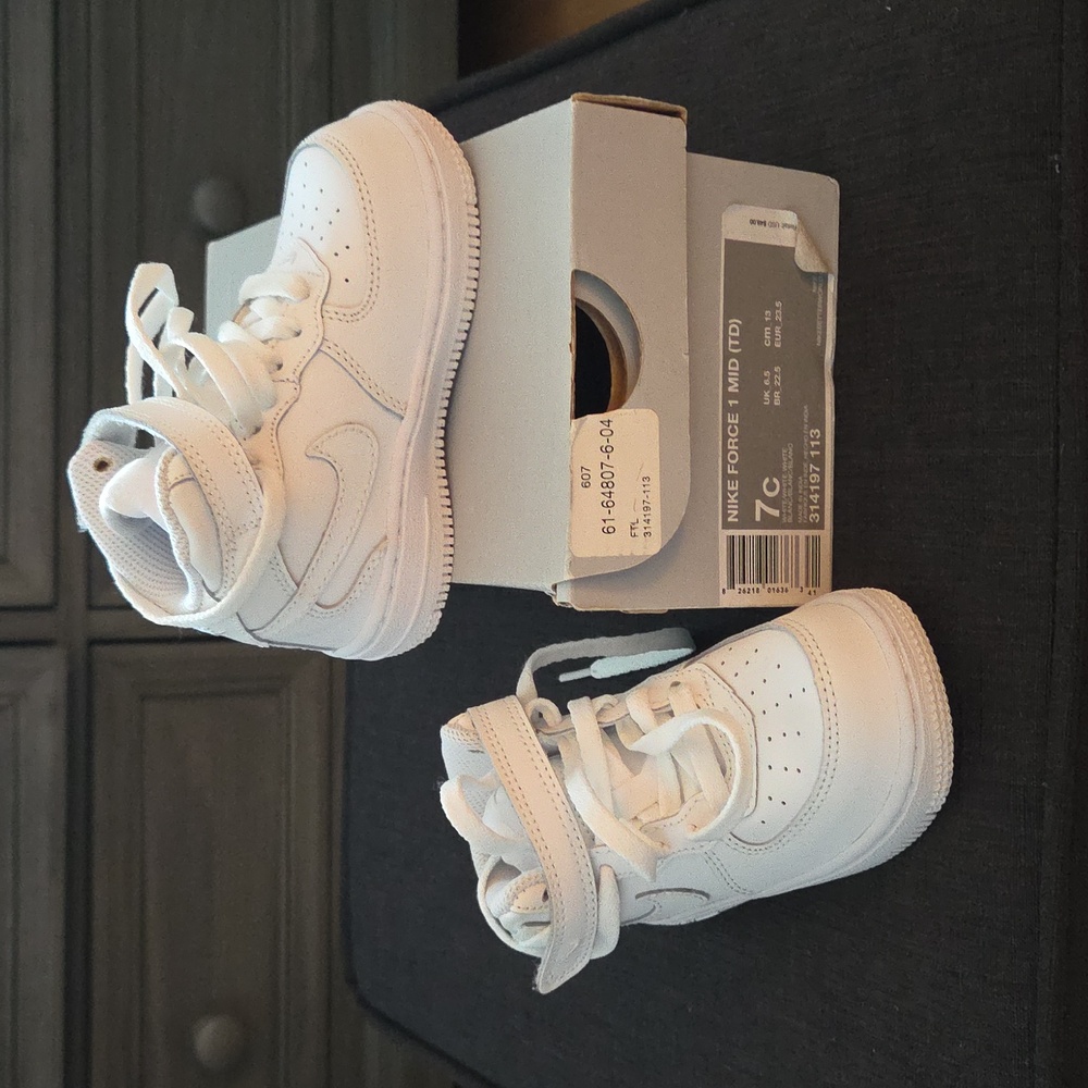 Nike Kids White Sneakers